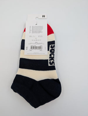 Happy Socks Big Dot Stripe Low Socken, 41 - 46 - MOSTWANTED24