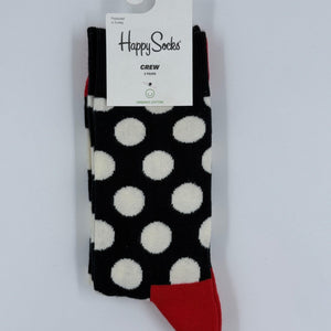 Happy Socks Classic Big Dot 2er - Pack blau rot weiß Socken, 36 - 40 - MOSTWANTED24
