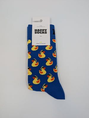Happy Socks Gummiente Socken blau, 41 - 46 - MOSTWANTED24
