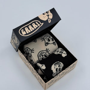 Happy Socks 2er - Pack Tiere Geschenkbox Socken, 36 - 40 - MOSTWANTED24