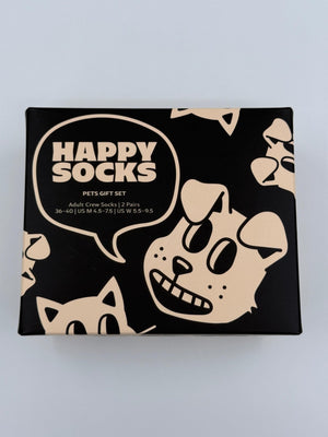 Happy Socks 2er - Pack Tiere Geschenkbox Socken, 36 - 40 - MOSTWANTED24