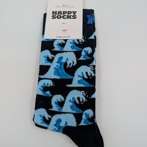 Happy Socks Wellen Socken, 36 - 40 - MOSTWANTED24