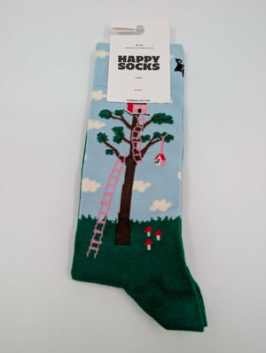 Happy Socks Baumhaus Socken grün, 41 - 46 - MOSTWANTED24