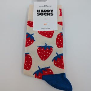 Happy Socks Strawberry Socken, 36 - 40 - MOSTWANTED24