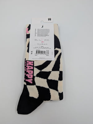 Happy Socks Distorted Check Socken, 36 - 40 - MOSTWANTED24