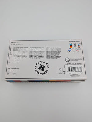 Happy Socks Unisex Pride 3er - Pack Socken, 41 - 46 - MOSTWANTED24