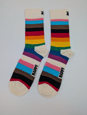 Happy Socks Unisex Pride 3er - Pack Socken, 41 - 46 - MOSTWANTED24