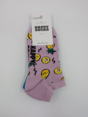 Happy Socks Tagessocke Sneaker Low Fruit (Ananas/Banane) - 2 Paar, 36 - 40 - MOSTWANTED24