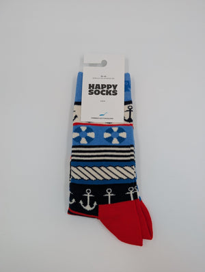 Happy Socks maritime Socken, 36 - 40 - MOSTWANTED24