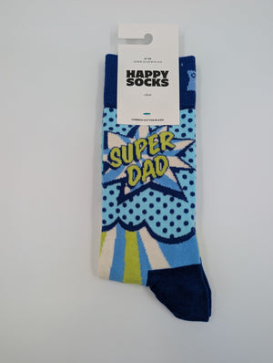 Happy Socks Herren Super Dad Socken, 41 - 46 - MOSTWANTED24