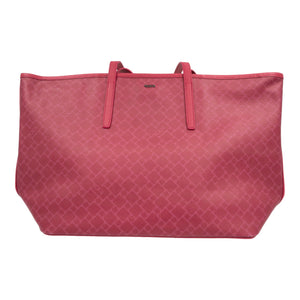 Everyday Raspberry Coated Canvas & Leather Travel Shoulder Tot - Rot - MOSTWANTED24