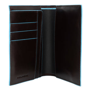 Piquadro PP1660B2 Reisepasstasche, Kollektion Blau Square, Mahagoni - Mahagoni - MOSTWANTED24