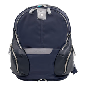 Piquadro Coleos Business Rucksack 36 cm Laptopfach - Blau - MOSTWANTED24