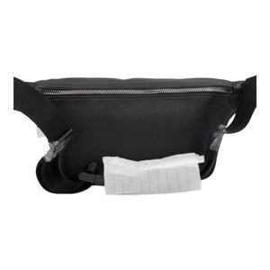 Piquadro Black Square Gürteltasche Leder 31 cm - Schwarz - MOSTWANTED24