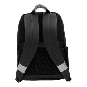Piquadro Rucksack Urban Herren Leder Schwarz - Schwarz - MOSTWANTED24
