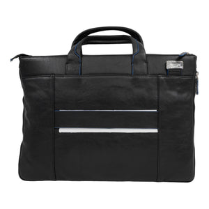 Piquadro Blue Square Special Aktentasche Leder 42 cm Laptopfach - Schwarz - MOSTWANTED24