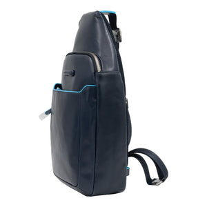 Monospalla In Pelle AFFE aus Leder Einheitsgröße - Nachtblau - MOSTWANTED24