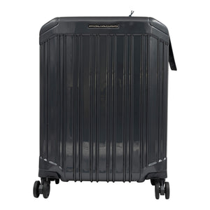 Light 4 - Rollen Ultra Slim Kabinentrolley 55 cm - Schwarz - MOSTWANTED24