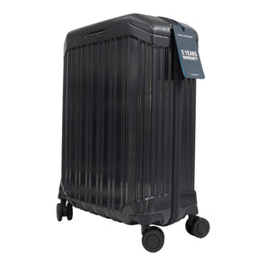 Light 4 - Rollen Ultra Slim Kabinentrolley 55 cm - Schwarz - MOSTWANTED24