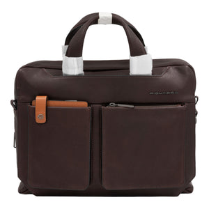 Piquadro Tallin Laptoptasche dunkelbraun - Dunkelbraun - MOSTWANTED24