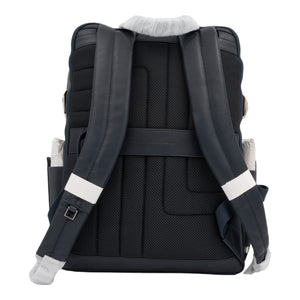 Piquadro Obidos Fast Check Travel Backpack - Blau - MOSTWANTED24