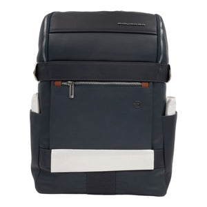 Piquadro Obidos Fast Check Travel Backpack - Blau - MOSTWANTED24