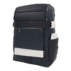 Piquadro Obidos Fast Check Travel Backpack - Blau - MOSTWANTED24
