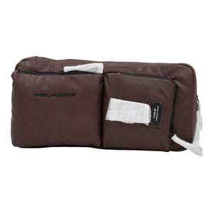 Harper Umhängetasche Leder 36 cm - Dunkelbraun - MOSTWANTED24