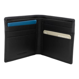 Kreditkartenetui mit inneren Kreditkartenhalter - Schwarz - MOSTWANTED24