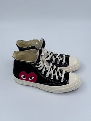Comme des Garçons Play x Converse Chuck Taylor'70 Classic High Top - Schwarz - 4 - MOSTWANTED24