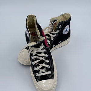 Comme des Garçons Play x Converse Chuck Taylor'70 Classic High Top - Schwarz - 4 - MOSTWANTED24