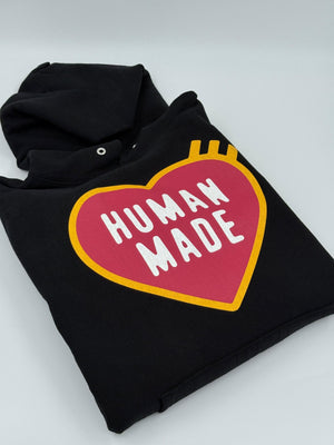 Human Made Heavy Weight Hoodie - Black - S - MOSTWANTED24