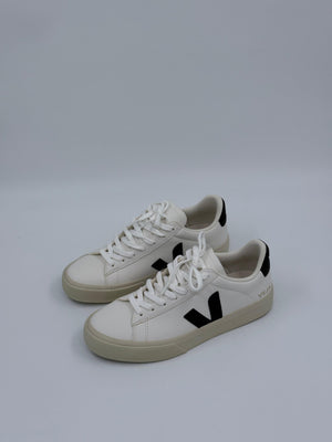 Veja Campo Chromefree Leather - Extra White/Black - 39 - MOSTWANTED24