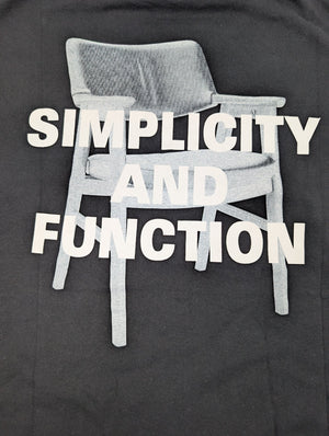 Highsnobiety x Gatezero T-Shirt Simplicity And Function - Schwarz - XL - MOSTWANTED24