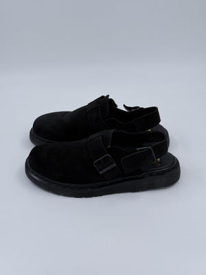 Dr. Martens Jorge Made in England Wildleder - Slipper - Schwarz - 43 - MOSTWANTED24