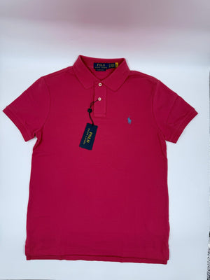 Ralph Lauren Baumwoll - Poloshirt mit Logo - Rot - S - MOSTWANTED24
