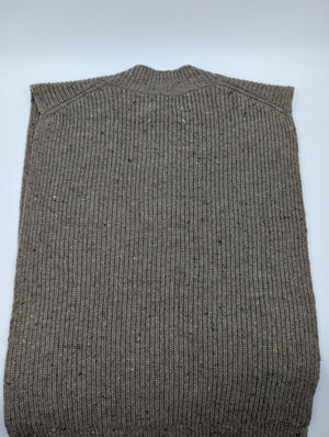 MAISON MARGIELA Damen - Strickweste aus Kaschmir - Wollmischung - Braun - S - MOSTWANTED24