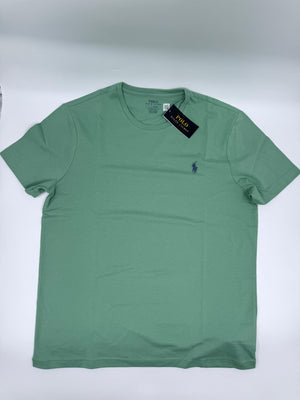 Polo Ralph Lauren T-Shirt Grün Custom Slim Fit - Grün - S - MOSTWANTED24