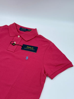 Ralph Lauren Baumwoll - Poloshirt mit Logo - Rot - S - MOSTWANTED24