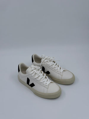 Veja Campo Chromefree Leather - Extra White/Black - 39 - MOSTWANTED24