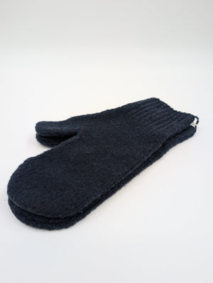 Acne Studios Kivona Knit Mittens Handschuhe - Navy - M/L - MOSTWANTED24