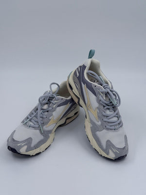 Mizuno Wave Rider 10 Unisex Sneaker - Grau / Weiß / Beige - 36.5 - MOSTWANTED24