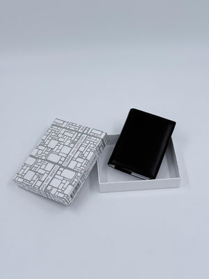 Comme des Garçons Portemonnaie Classic Print SA0641CP - Schwarz - MOSTWANTED24