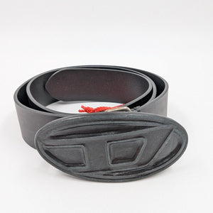 Diesel Gürtel aus Kuhleder - Grau - 85cm - MOSTWANTED24