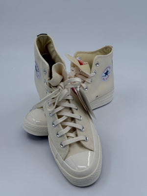 Comme des Garçons Play x Converse Chuck Taylor'70 Classic High Top - Weiß - 4 - MOSTWANTED24