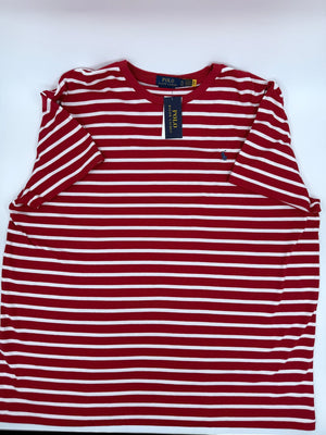 Polo Ralph Lauren Stripe T-Shirt - Rot - XXL - MOSTWANTED24