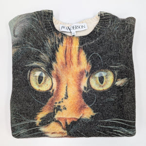 J.W. Anderson Strickpullover mit Katzen - Motif - 540 - L - MOSTWANTED24