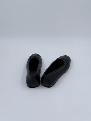 Marni Schwarze Little Bow Ballerinas aus Nappaleder - Schwarz - 37 - MOSTWANTED24
