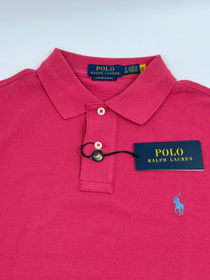 Ralph Lauren Baumwoll - Poloshirt mit Logo - Rot - S - MOSTWANTED24