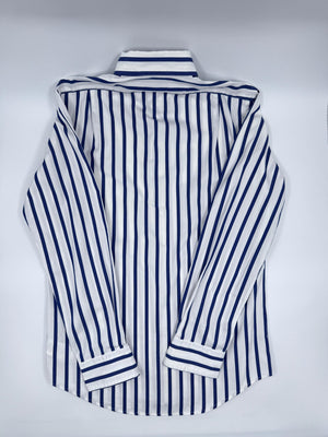 Ralph Lauren Long Sleeve Sport Shirt - Weiß - Blau - S - MOSTWANTED24